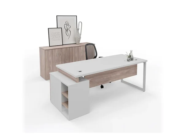 Loop frame executive desk, executive desks