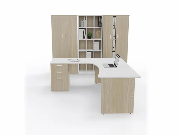 Panel leg cluster desk, cluster desks