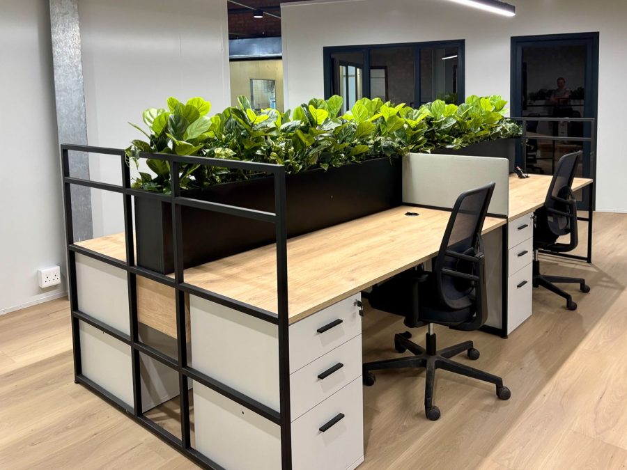 Workstations and desking installed at The Darling Creamery office
