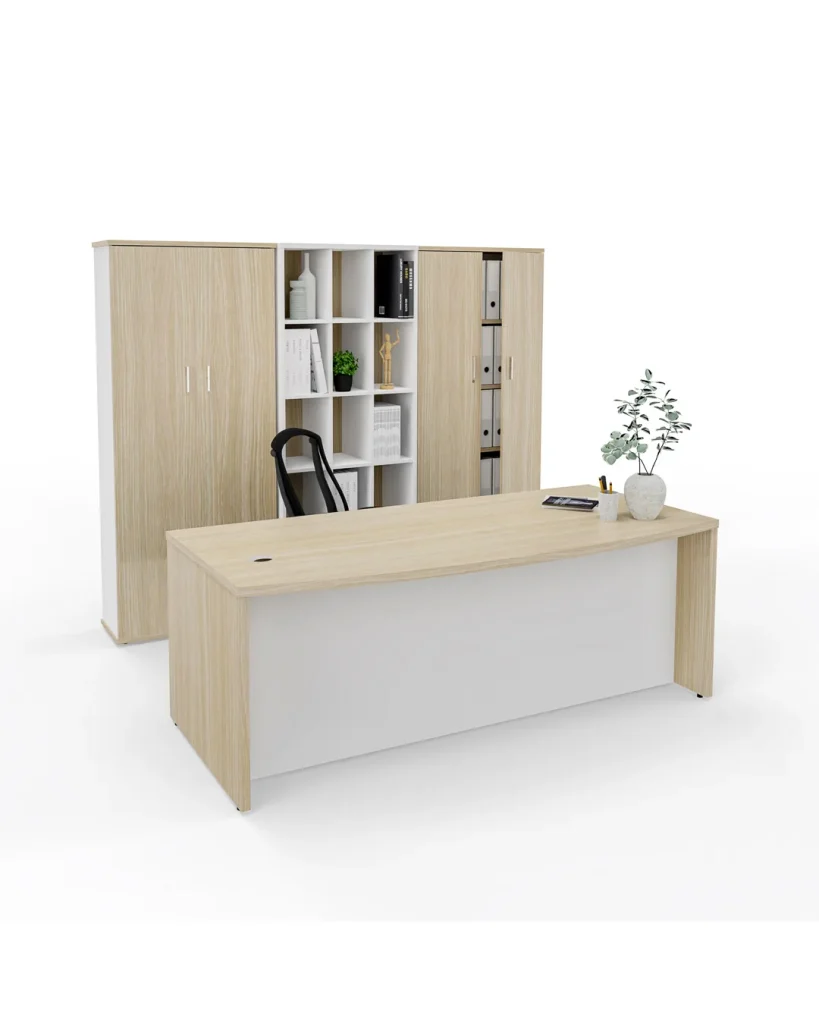 Bowfront executive desk, executive desks
