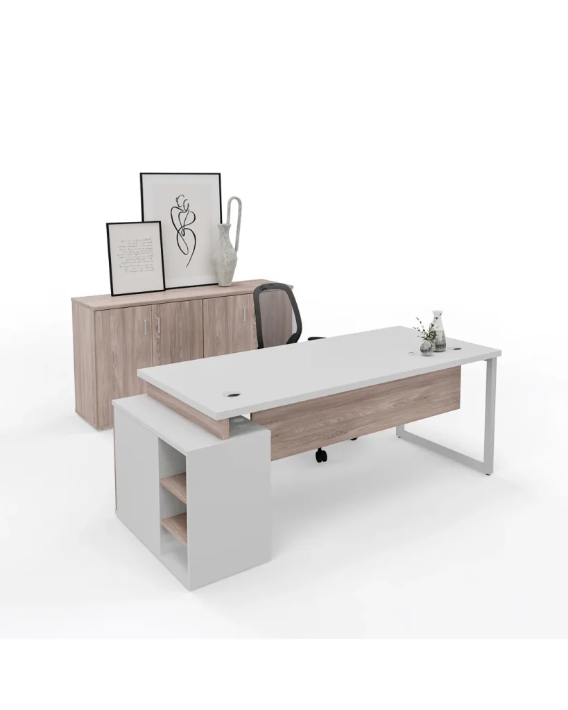 Loop frame executive desk, executive desks