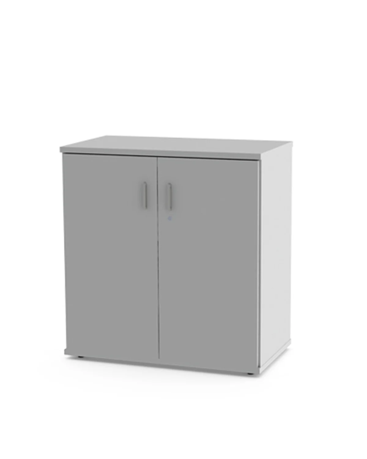 Wall units and pigeon holes, Base unit, 2 tier, 800 wide, Wooden doors